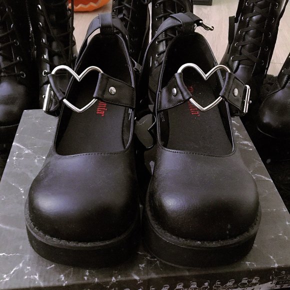 Demonia Shoes - Demonia- Evil Crybaby Mary Jane